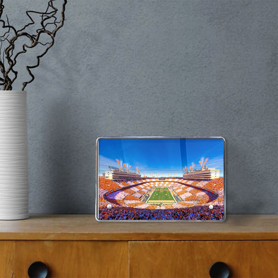 Tennessee Volunteers - Checker Neyland It's Football Time in Tennessee - College Wall Art #Acrylic Mini