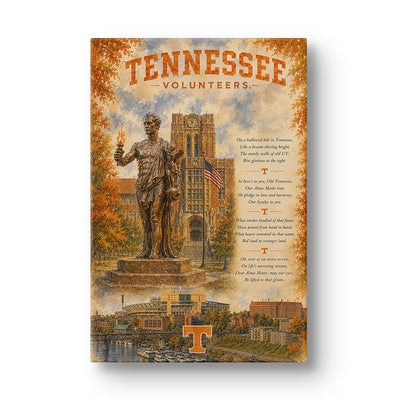 Tennessee Volunteers - Tennessee Volunteers Legacy - College Wall Art #Canvas