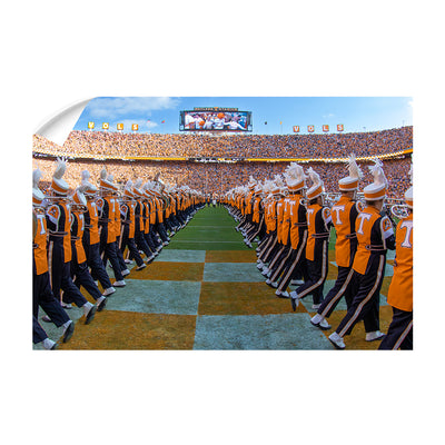 Tennessee Volunteers - Opening the T - College Wall Art #Wall Decal