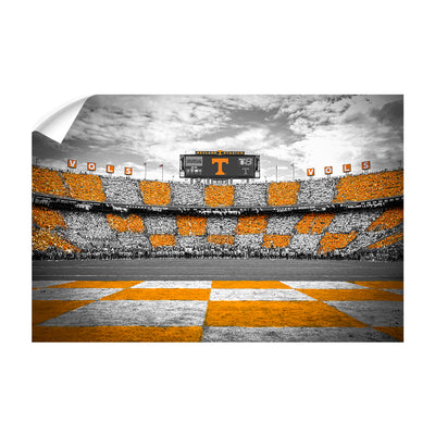 Tennessee Volunteers - Checkerboard Neyland - College Wall Art #Wall Decal