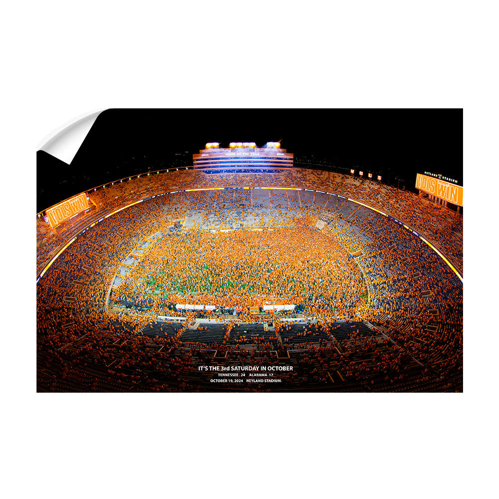 Tennessee Volunteers - It's the 3rd Saturday in October 2024 - College Wall Art #Canvas