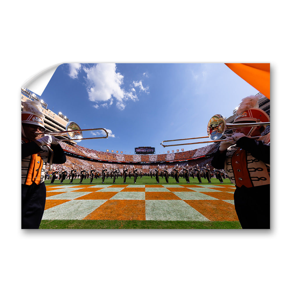 Tennessee Volunteers - Pride of the Southland Band - College Wall Art #Canvas