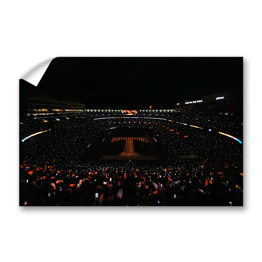 Tennessee Volunteers - The Power T - College Wall Art #Canvas