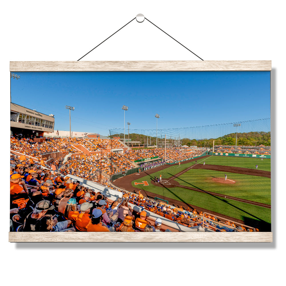Tennessee Volunteers - Lindsey Nelson Stadium Batter Up - College Wall Art #Canvas