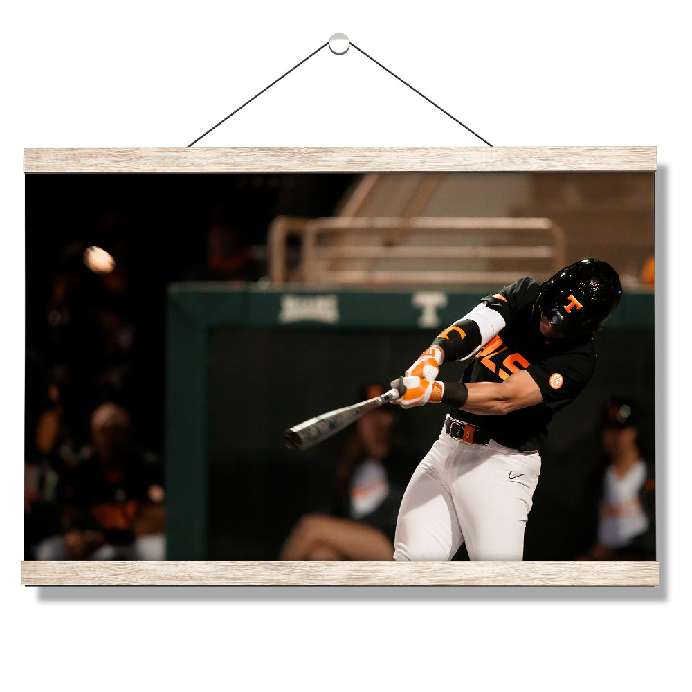 Tennessee Volunteers - Vols Baseball Dark Mode - College Wall Art  #Canvas