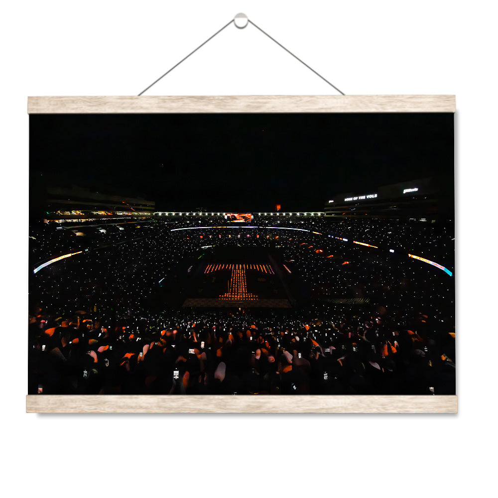 Tennessee Volunteers - The Power T - College Wall Art #Canvas