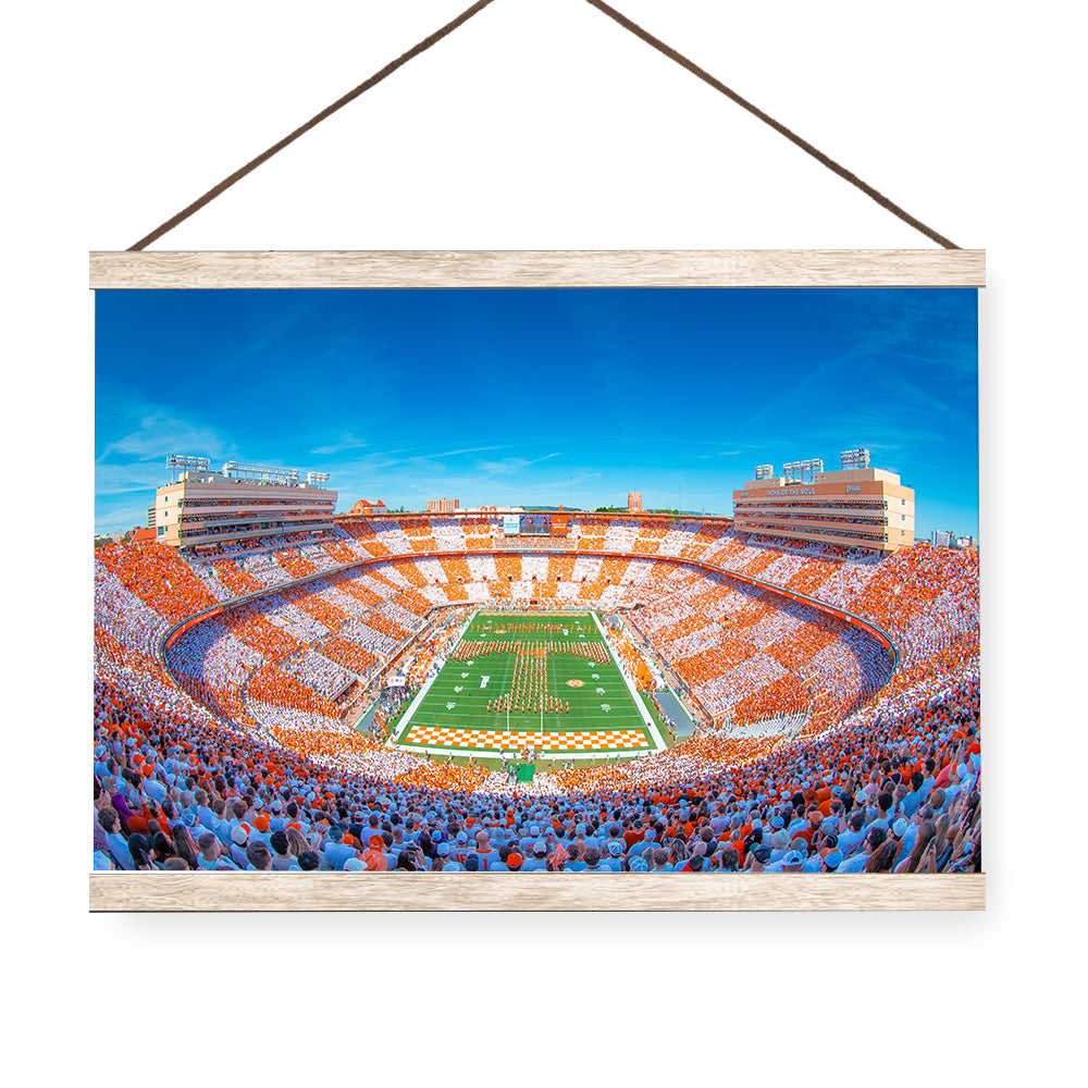 Tennessee Volunteers - Checker Neyland Pride of the Southland - College Wall Art #Canvas