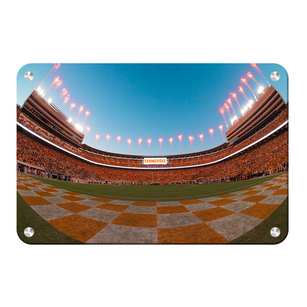 Tennessee Volunteers - Fisheye View Neyland Stadium - College Wall Art #Canvas