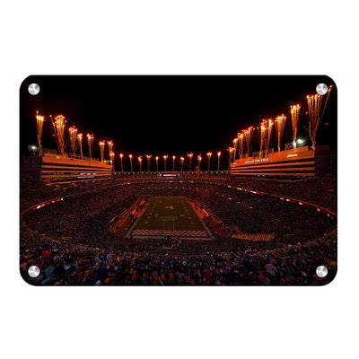 Tennessee Volunteers - Dark Mode - College Wall Art #Metal