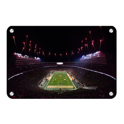 Tennessee Volunteers - Bombs Bursting in Air - College Wall Art #Metal