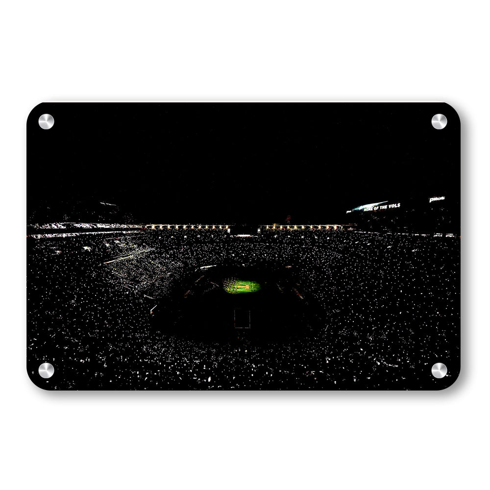 Tennessee Volunteers - Neyland Lights - College Wall Art #Canvas