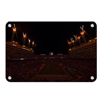 Tennessee Volunteers - 4th Quarter - College Wall Art #Metal