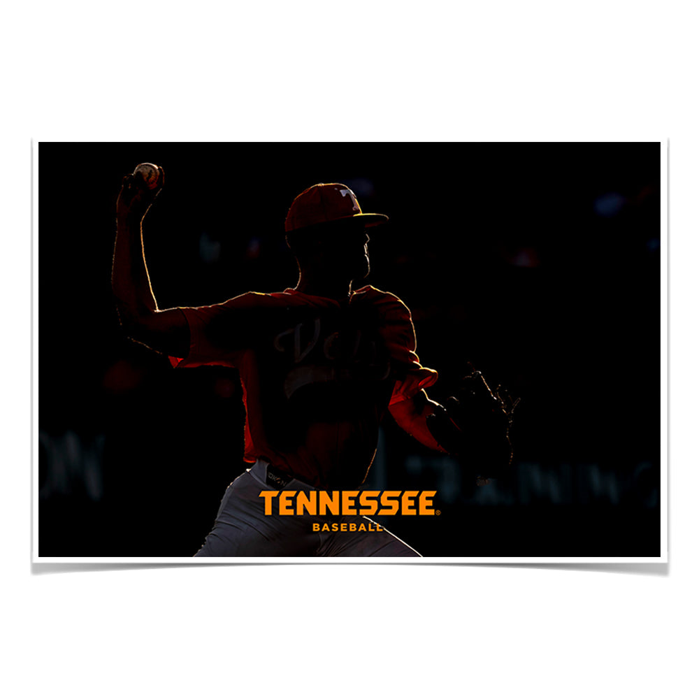 Tennessee Volunteers - Tennessee Baseball - College Wall Art #Canvas