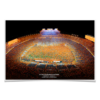 Tennessee Volunteers - It's the 3rd Saturday in October 2024 - College Wall Art #Poster