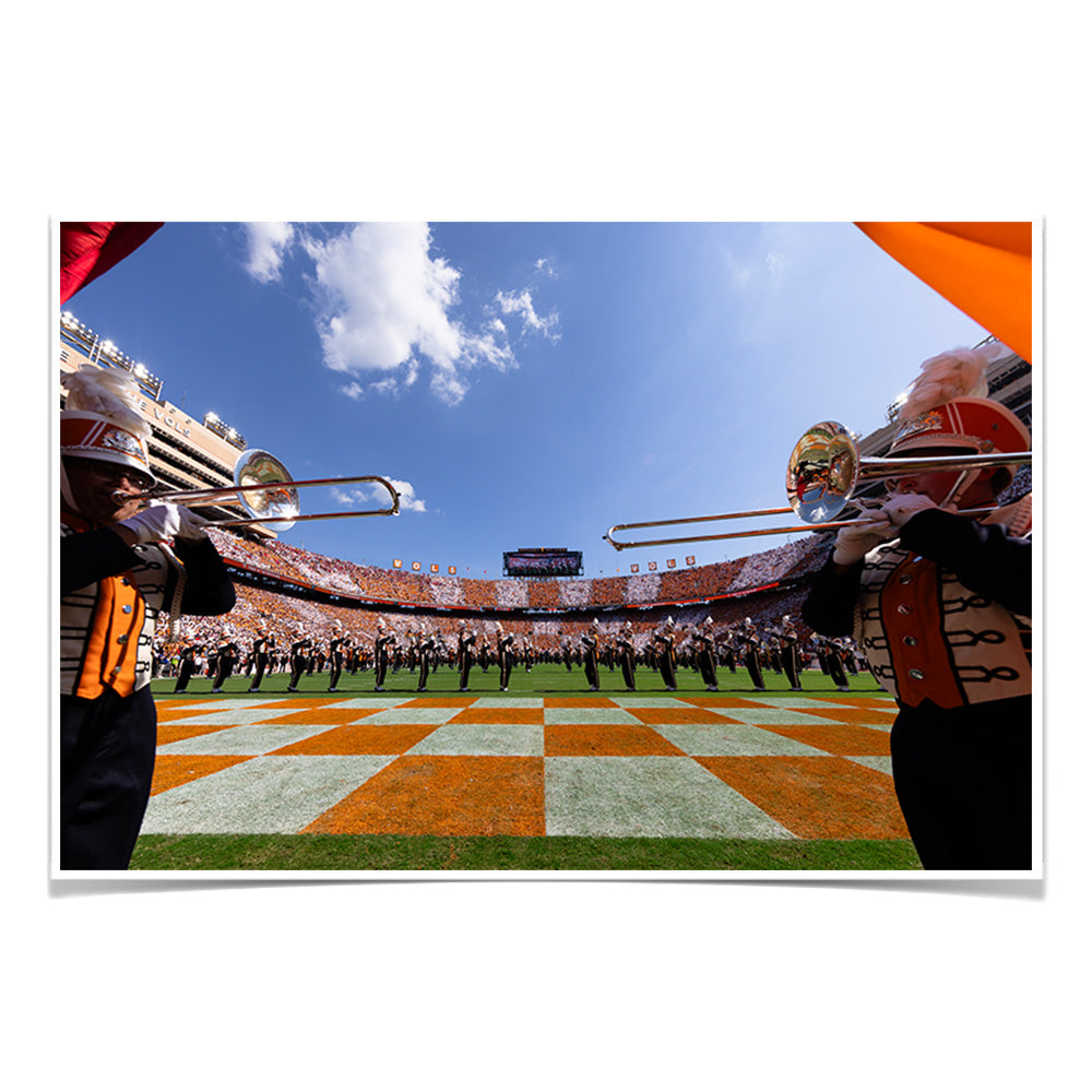 Tennessee Volunteers - Pride of the Southland Band - College Wall Art #Canvas