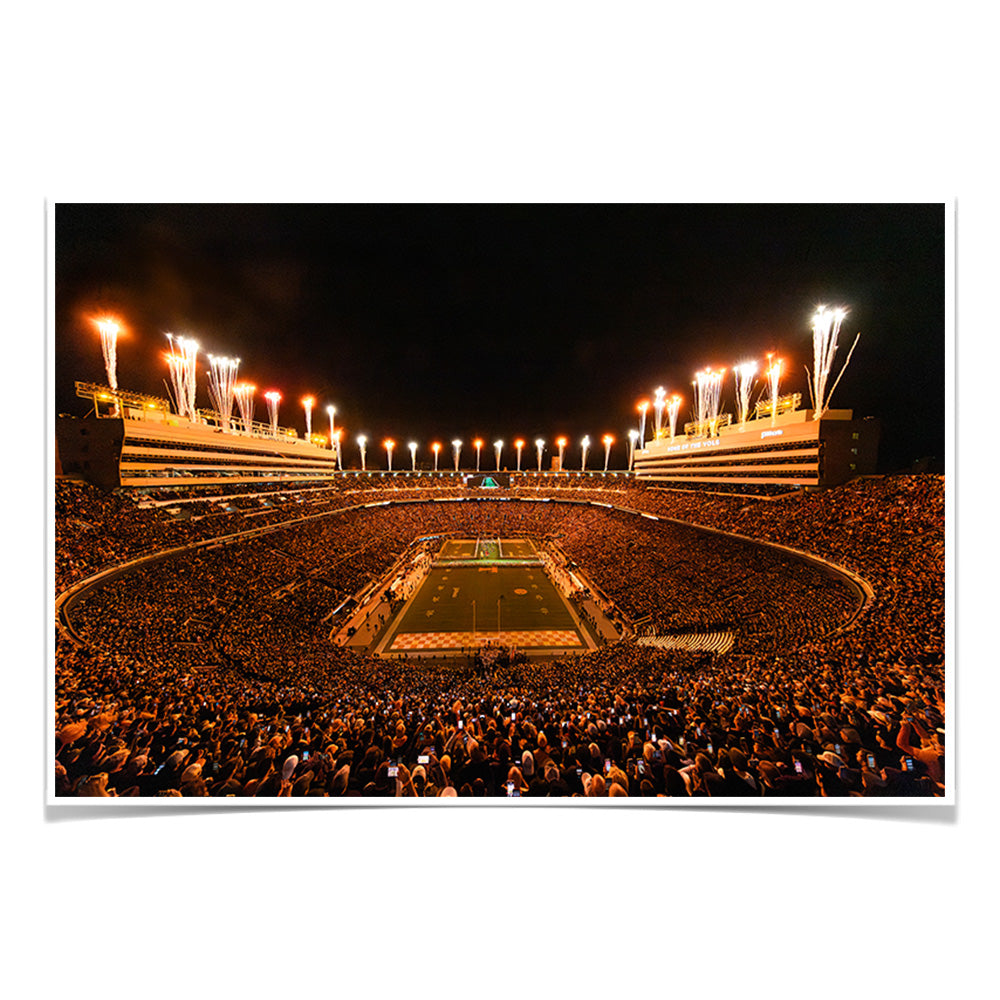 Tennessee Volunteers - Enter Tennessee Vols - College Wall Art #Canvas