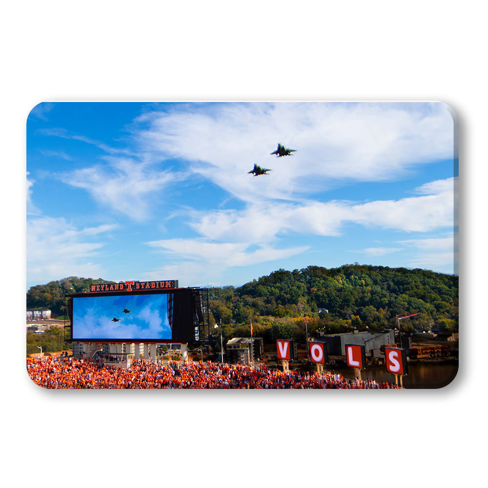 Tennessee Volunteers - Vols Fly Over - College Wall Art #Canvas