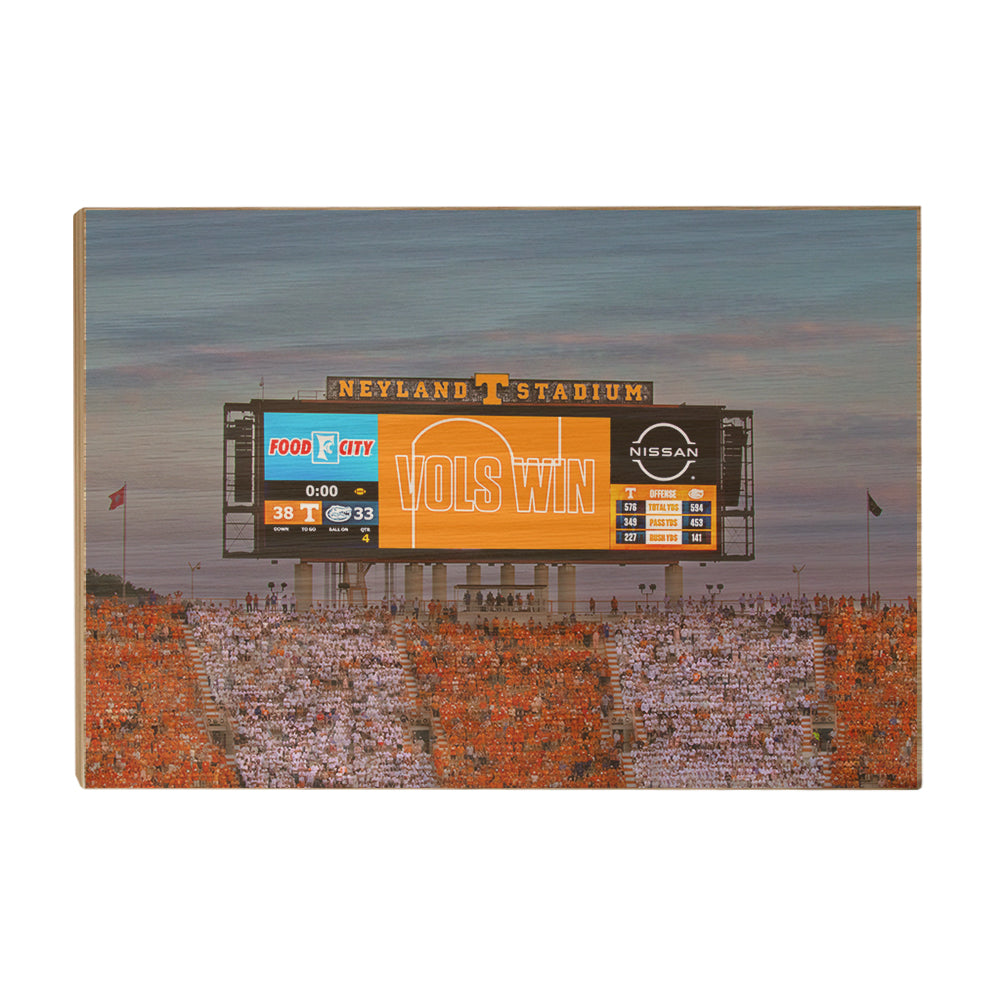 Tennessee Volunteers - Vols Win - College Wall Art #Canvas
