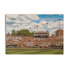 Tennessee Volunteers - Checkered Lindsey Nelson Stadium - College Wall Art #Wood