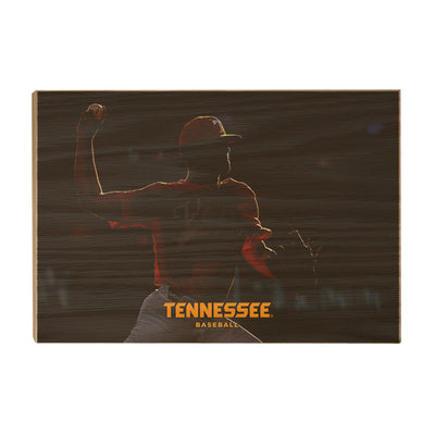 Tennessee Volunteers - Tennessee Baseball - College Wall Art #Wood