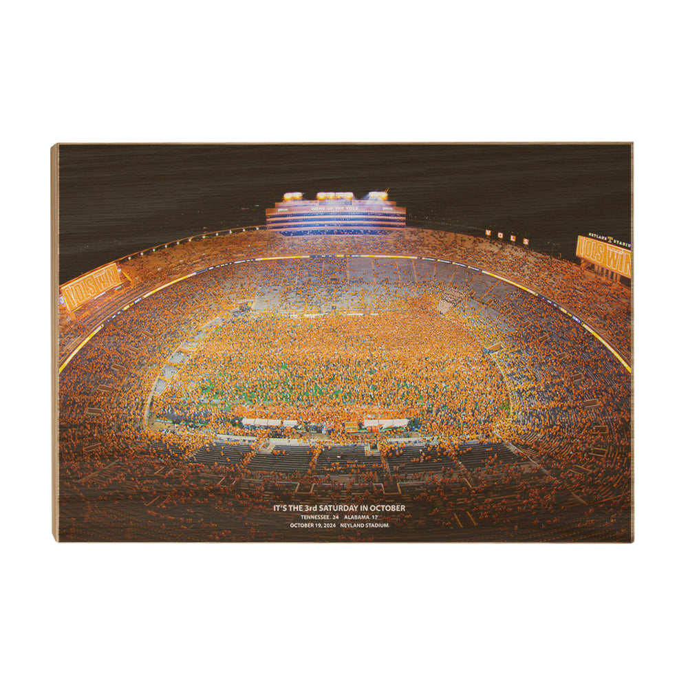 Tennessee Volunteers - It's the 3rd Saturday in October 2024 - College Wall Art #Canvas