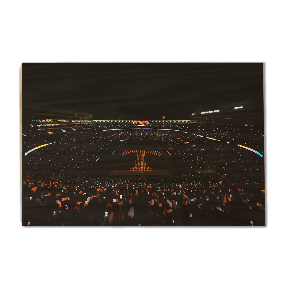 Tennessee Volunteers - The Power T - College Wall Art #Canvas