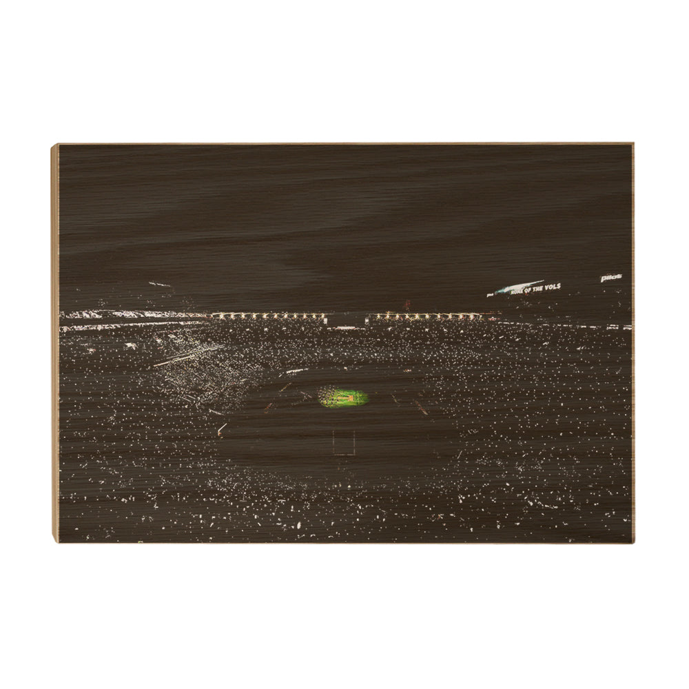 Tennessee Volunteers - Neyland Lights - College Wall Art #Canvas