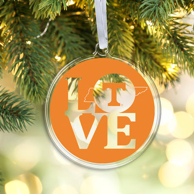 Tennessee Volunteers - Tennessee Love Ornament & Bag Tag