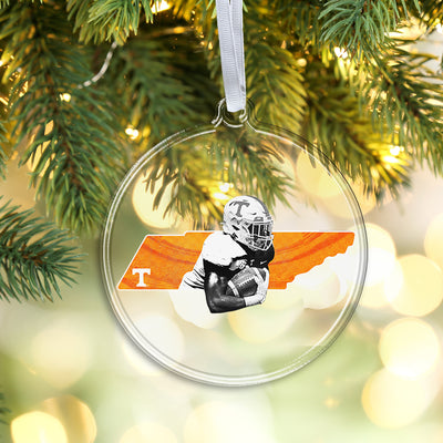 Tennessee Volunteers - Run Thru the State Ornament & Bag Tag