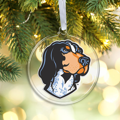Tennessee Volunteers - Smokey's Head Ornament & Bag Tag