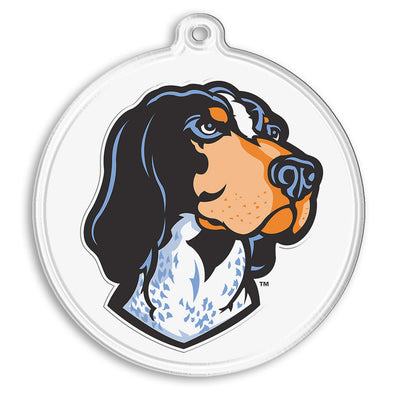 Tennessee Volunteers - Smokey's Head Ornament & Bag Tag