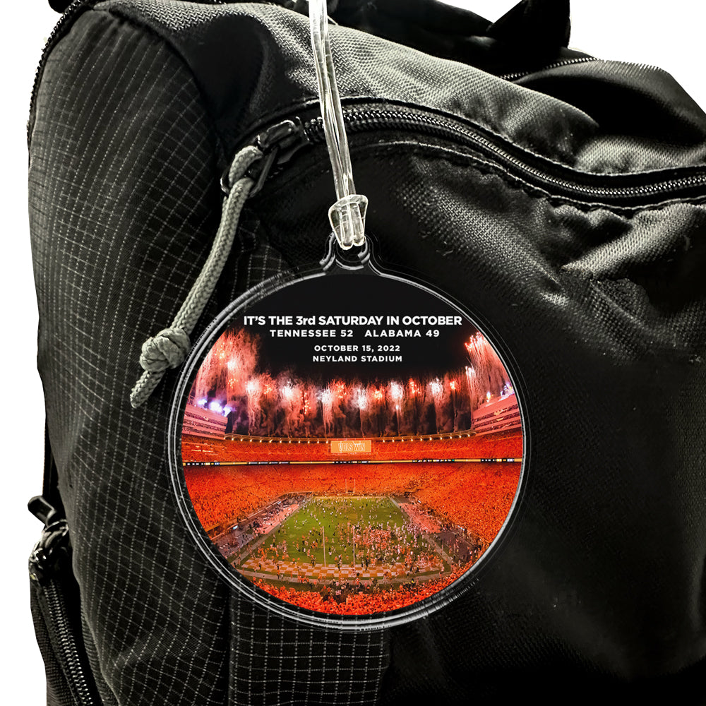 Tennessee Volunteers - It's the 3rd Saturday in October Double-sided Ornament & Bag Tag