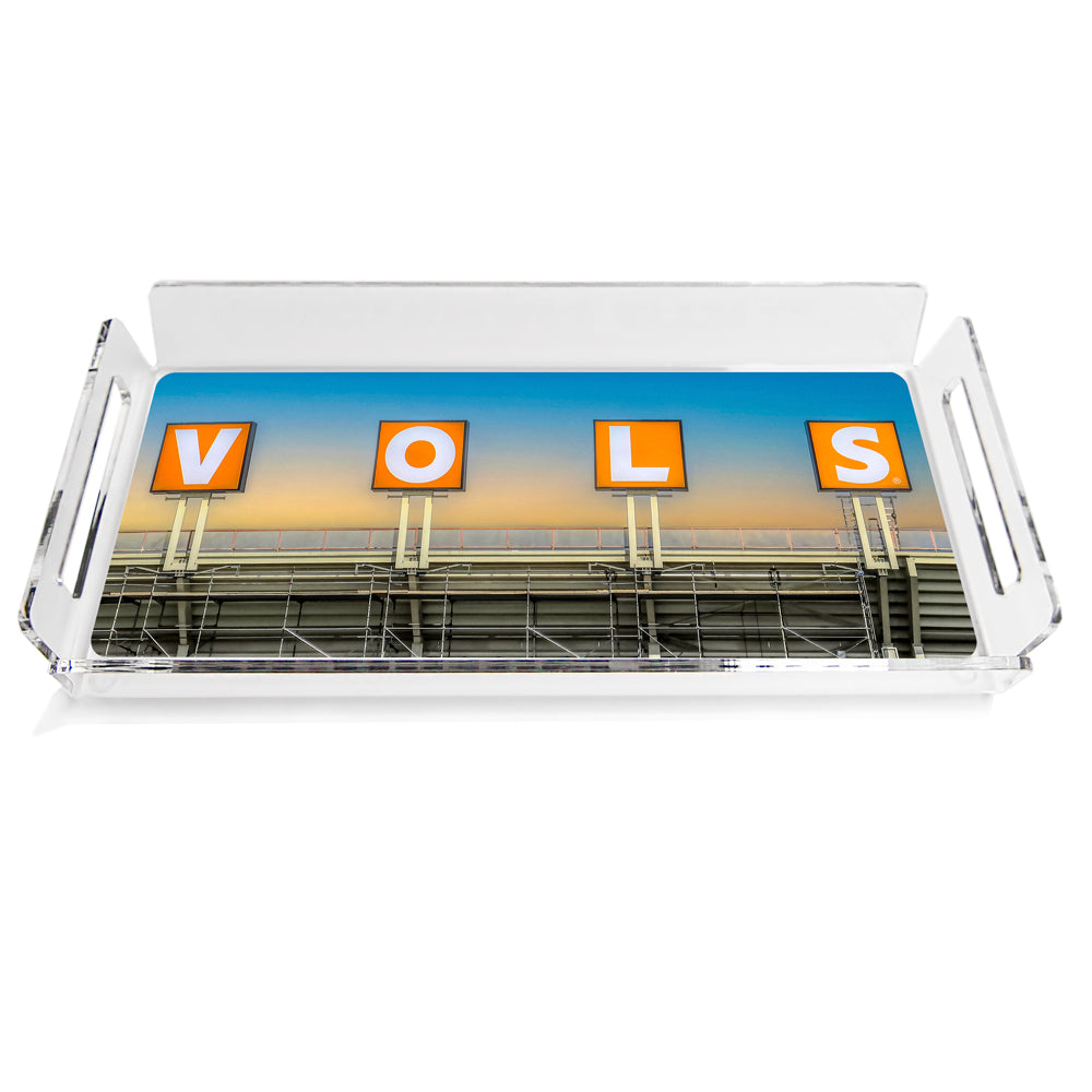 Tennessee Volunteers - V-0-L-S Decorative Serving Tray