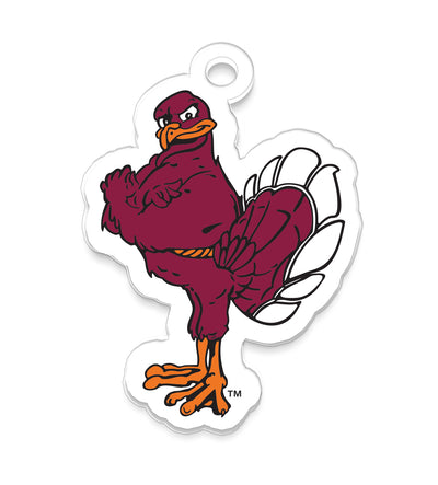 Virgina Tech Hokies - Hokie Bird Bag Tag & Ornament