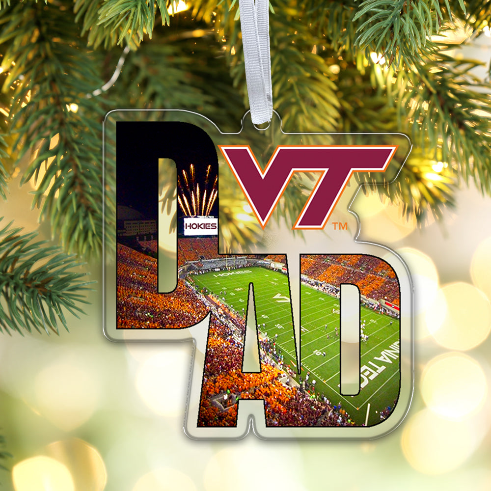 Virginia Tech Hokies - VT Dad Bag Tag