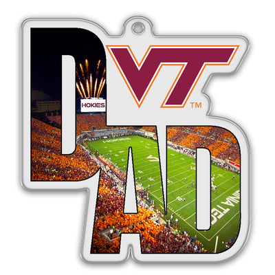 Virginia Tech Hokies - VT Dad Bag Tag
