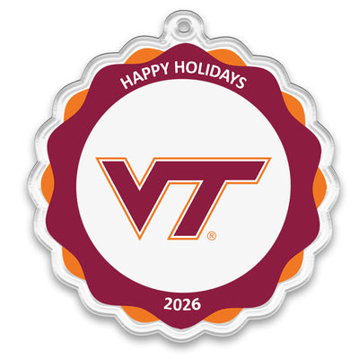 Virginia Tech Hokies - Virginia Tech 2026 Christmas Ornament