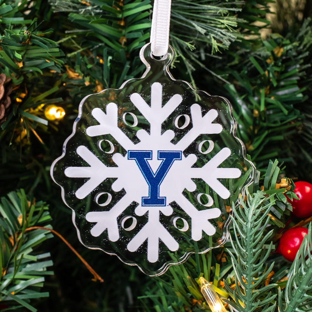 Yale Bulldogs - Yale Snowflake Ornament