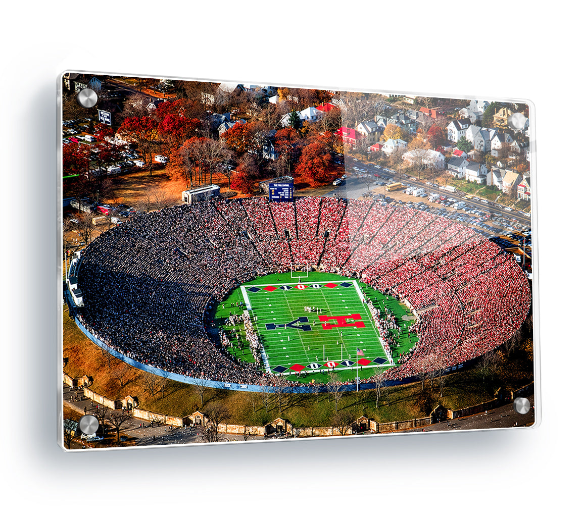 Yale Bulldogs - Yale Bowl - College Wall Art #Canvas