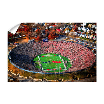 Yale Bulldogs - Yale Bowl - College Wall Art #Wall Decal