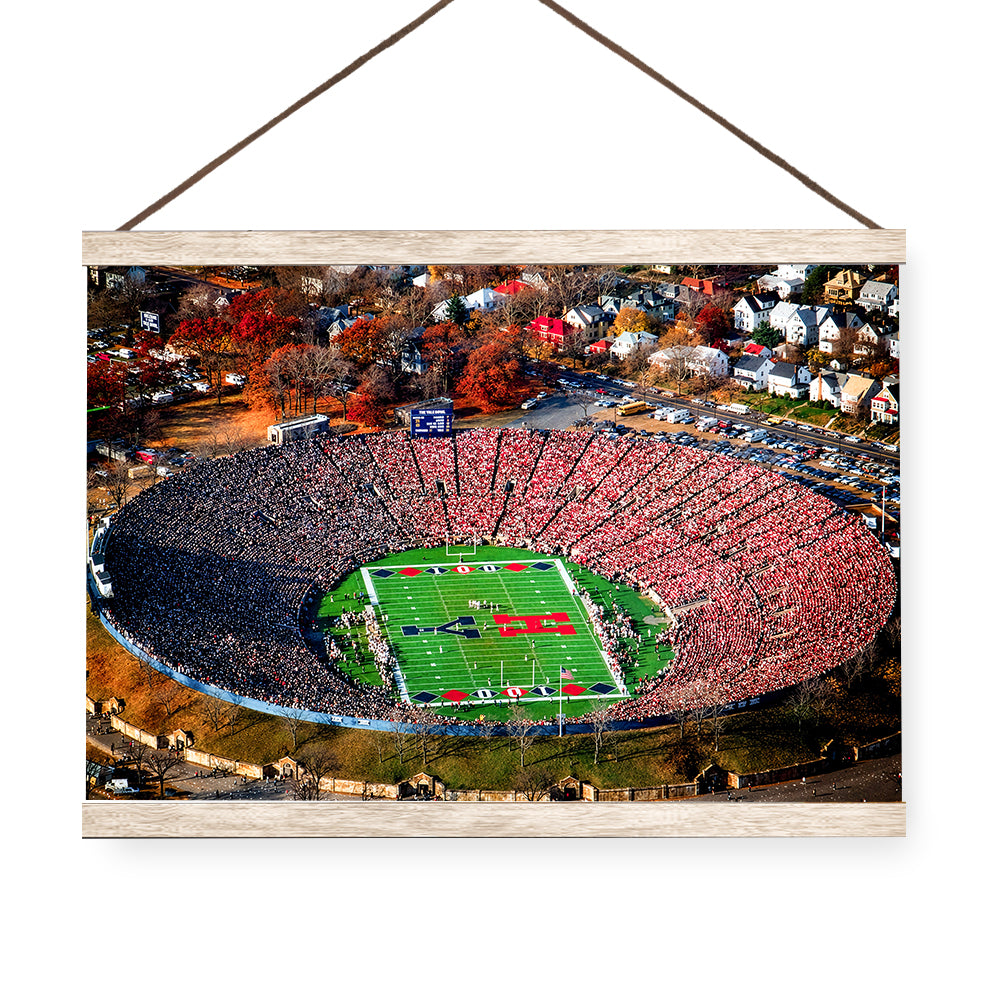Yale Bulldogs - Yale Bowl - College Wall Art #Canvas