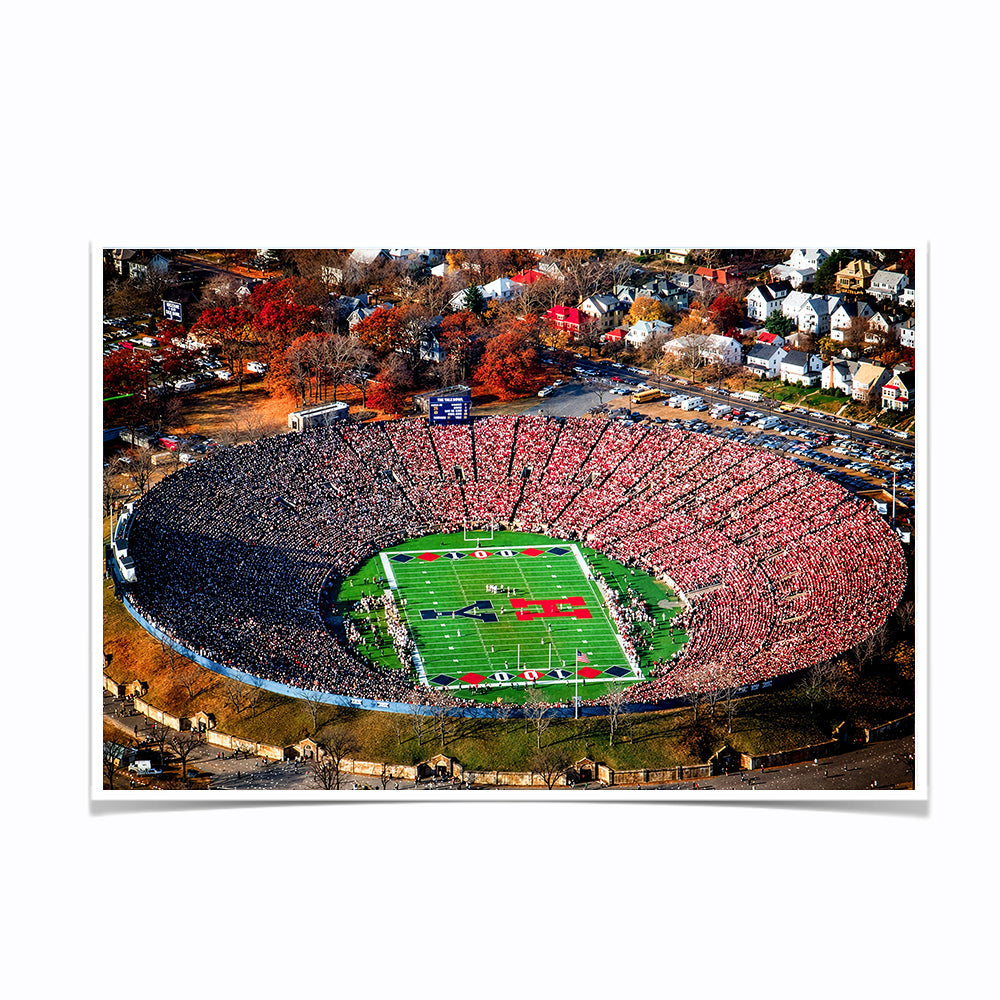 Yale Bulldogs - Yale Bowl - College Wall Art #Canvas