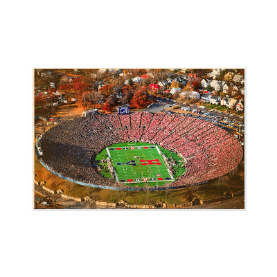 Yale Bulldogs - Yale Bowl - College Wall Art #Wood