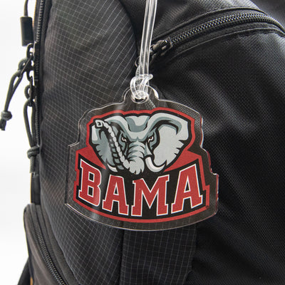 Alabama Crimson Tide - BAMA Dimensional Bag Tag & Ornament