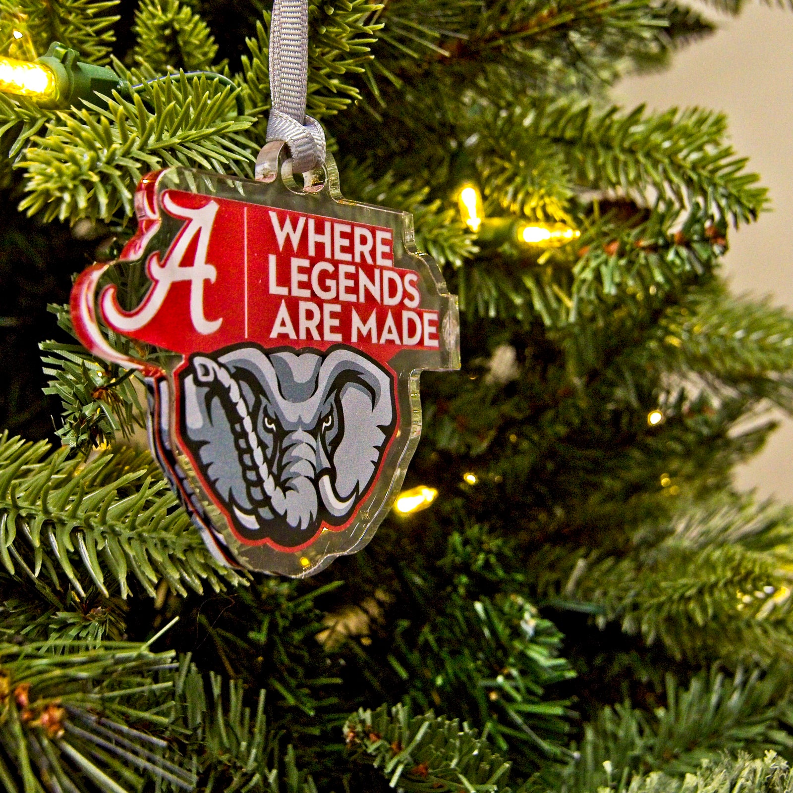 Alabama Crimson Tide - Where Legends are Made Bag Tag & Ornament