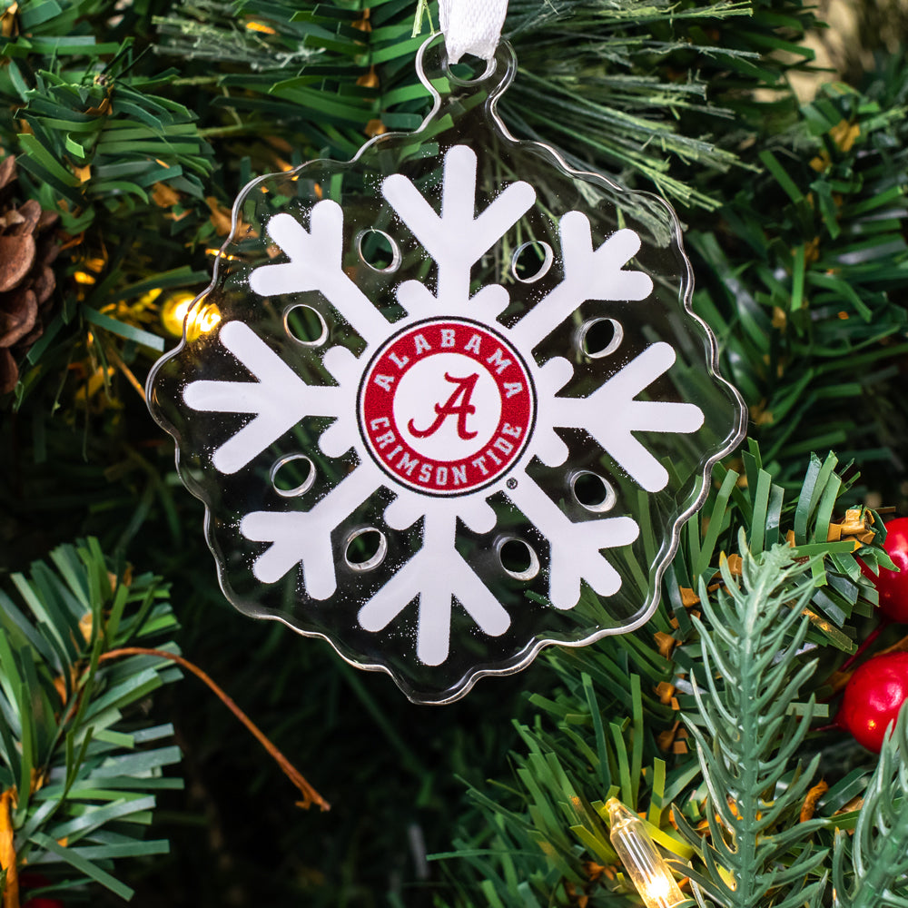Alabama Crimson Tide - Alabama Snowflake Ornament