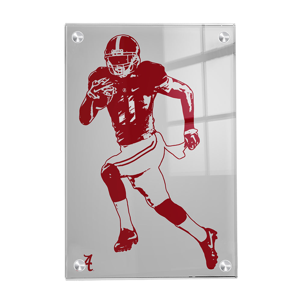 Alabama Crimson Tide - Bama Illustration - College Wall Art #Canvas