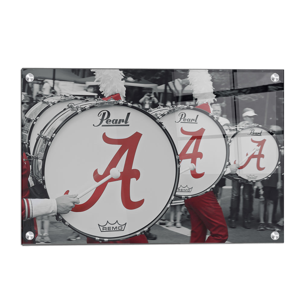 Alabama Crimson Tide - MDB Drums - College Wall Art #Canvas