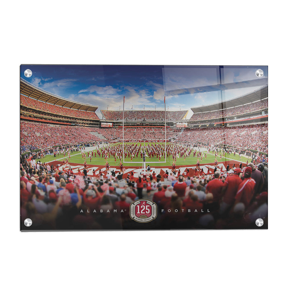Alabama Crimson Tide - Alabama Football 125 Years - College Wall Art #Canvas