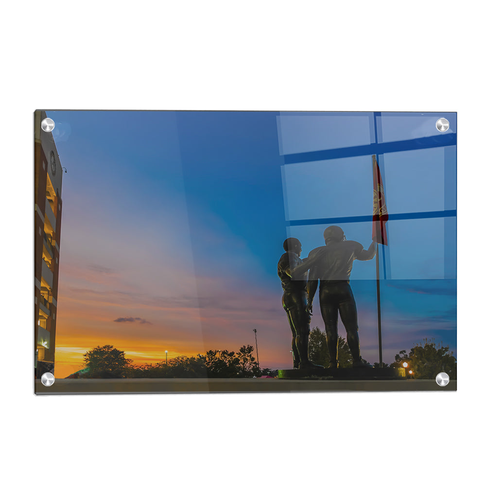 Alabama Crimson Tide - Alabama Sunset - College Wall Art #Canvas